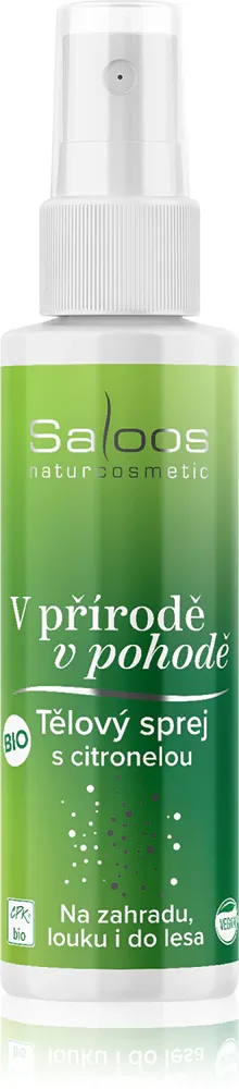 Saloos Intensive Care Ease In The Nature - Защитный и освежающий спрей против комаров, 100 мл