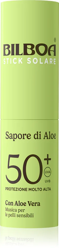 Bilboa Sapore di Aloe Stick - Крем для загара в стике с алоэ SPF 50+, 10 мл