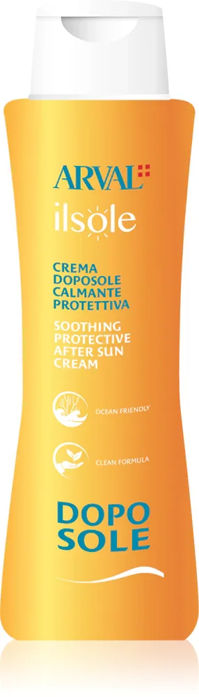 Arval IlSole Moisturising Soothing After Sun Milk - Молочко для тела после загара для смягчения кожи, 400 мл