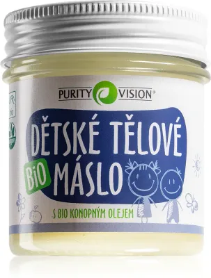 Purity Vision Baby Body Butter - Масло с конопляным маслом, 120 мл