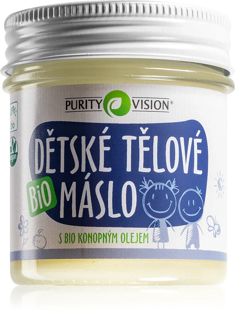 Purity Vision Baby Body Butter - Масло с конопляным маслом, 120 мл