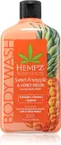 Гель для тела HEMPZ Sweet Pineapple Honey Melon очищающий, с алоэ, 500 мл — фото 1