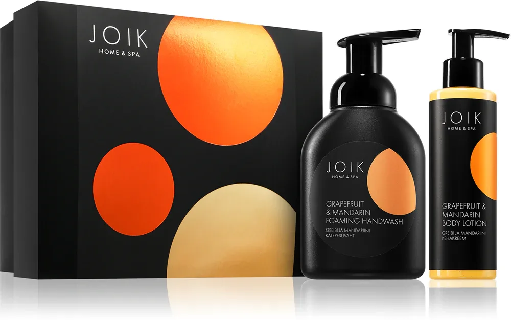 JOIK Home & Spa Grapefruit & Mandarin - Набор подарочный для женщин. Крем для тела, 1 шт