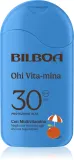 Bilboa Ohi Vitamina Latte - Молочко для загара с витаминами SPF 30, 200 мл — фото 1