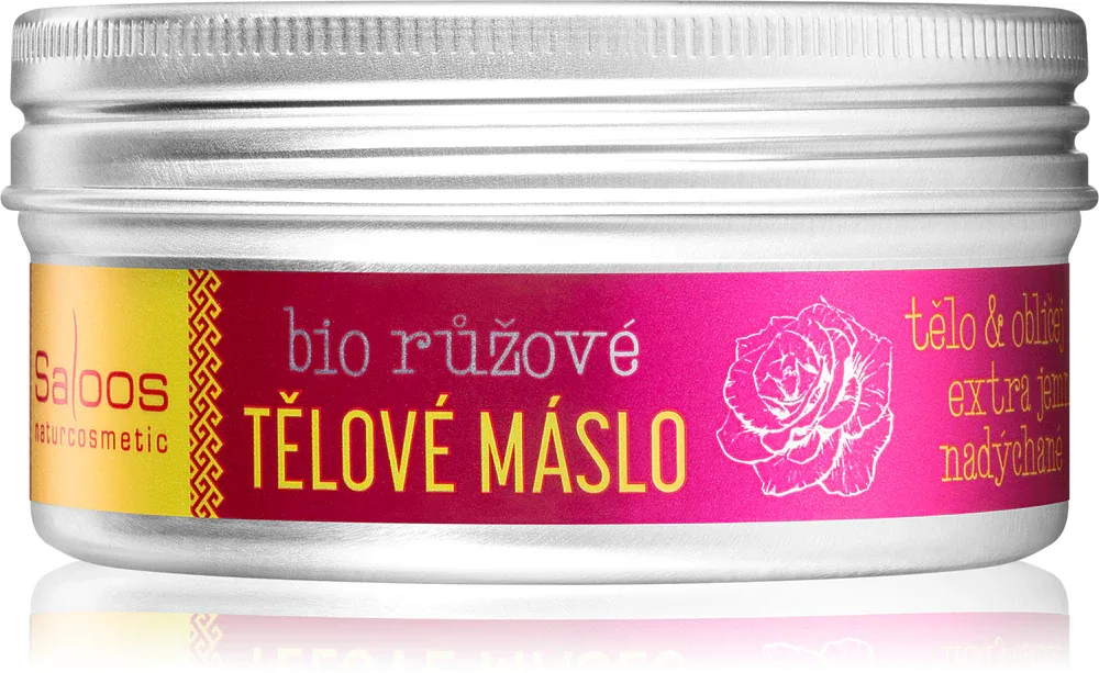 Saloos Bio Butter - Питательное масло для тела с розовым маслом, 75 мл