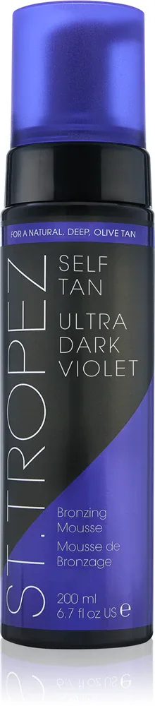 St.Tropez Self Tan Ultra Dark Violet - Заголовок товара: Бронзирующая пена для темного загара, 200 мл