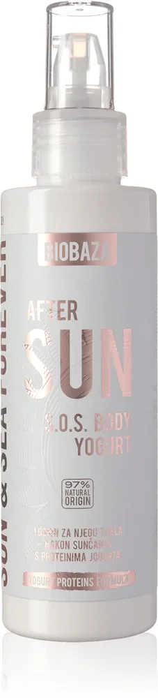 BIOBAZA After Sun - Увлажняющий крем для продления загара, 150 мл
