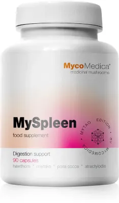 Биологически активная добавка MycoMedica MySpleen, в капсулах, для жизненного тонуса, 90 капсул