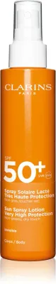 Clarins Sun Care Spray Lotion - Спрей для загара для тела и лица SPF 50+, 150 мл