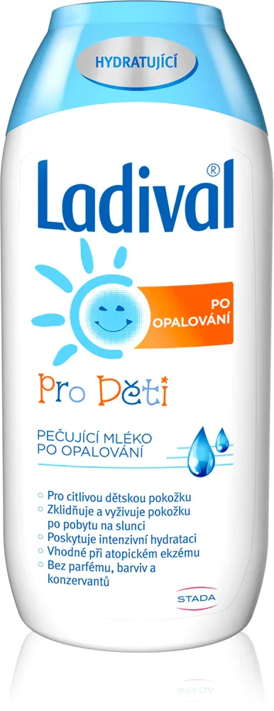 Ladival Kids - Восстанавливающее молочко после загара для детской кожи, 200 мл