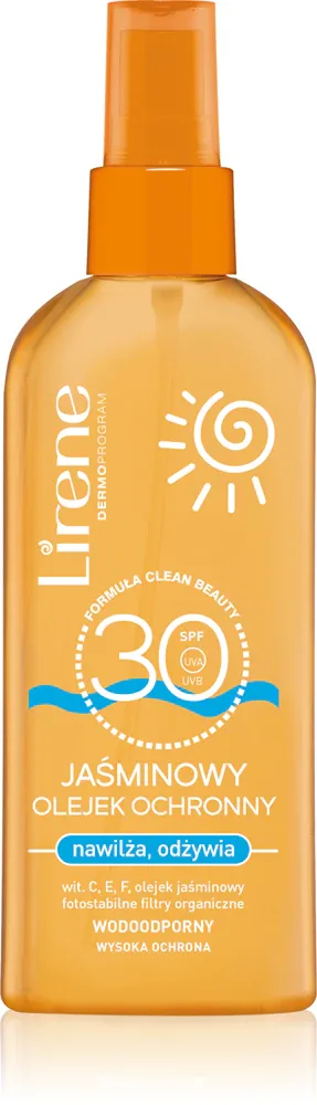 Lirene Sun care - Защитное сухое масло для загара SPF 30, 150 мл