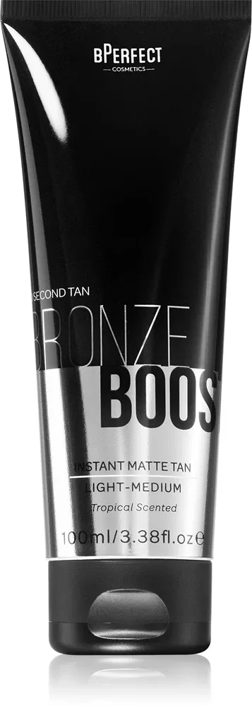 BPerfect Bronze Boost Instant Matte Tan - Автозагар для тела и лица, 100 мл, оттенок Light-Medium