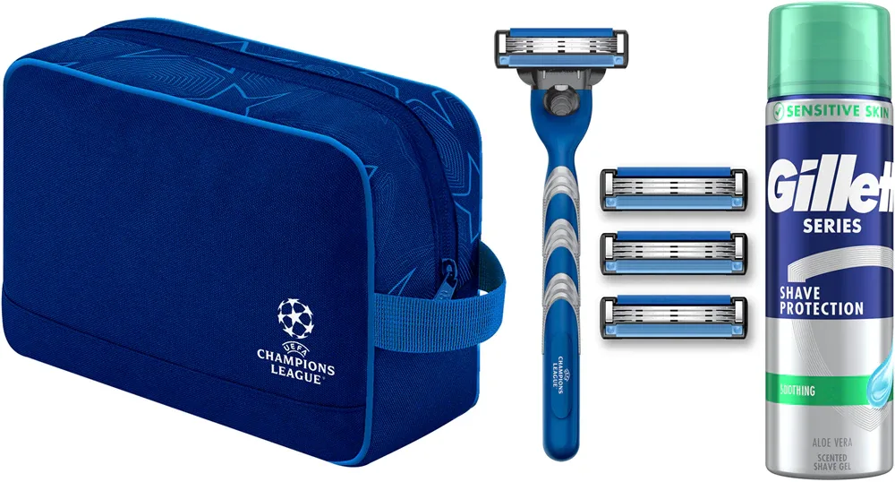 Gillette Champions League Special Edition - Подарочный набор для мужчин