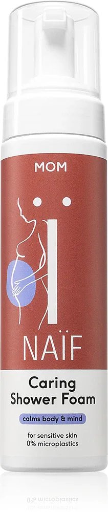 Пенка для душа Naif Mom для будущих мам, 200 мл