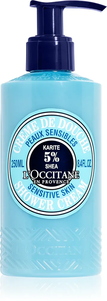 L’Occitane Shea Butter - Кремовый гель для душа для чувствительной кожи, 250 мл