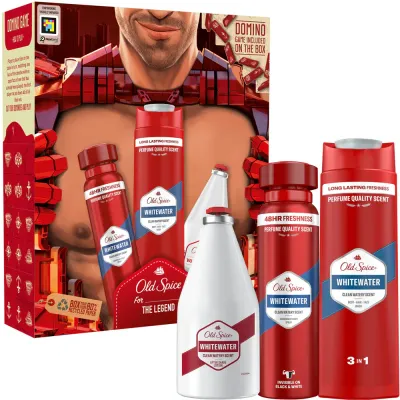 Old Spice Whitewater Ironman - Подарочный набор для тела и лица