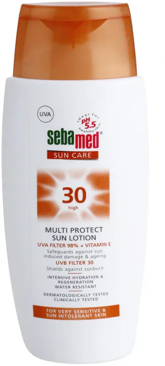 Sebamed Sun Care Multi Protect Sun Lotion - Молочко для загара SPF 30, 150 мл