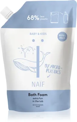 Naif Baby & Kids Bath Foam - Расслабляющая ванная пена для детей, 500 мл (NFI02187)