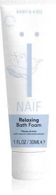 Naif Baby & Kids Bath Foam - Расслабляющая ванная пена для детей, 30 мл