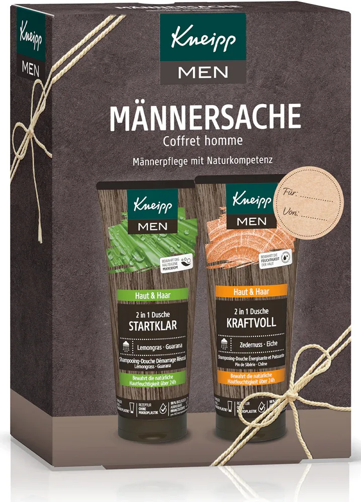 Kneipp Men's Business - Гель для душа набор подарочный для мужчин, 2 мл