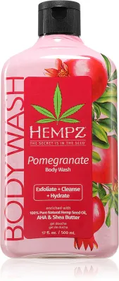HEMPZ Pomegranate - Гель для душа, 500 мл