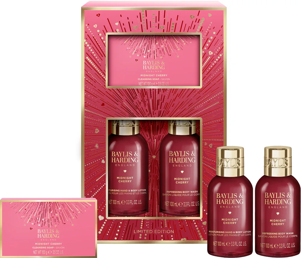 Baylis & Harding Midnight Cherry - Подарочный набор для лица