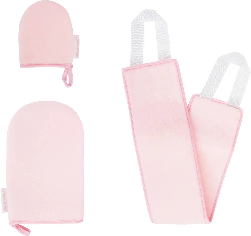 Brushworks Tan Applicator Set - набор аппликаторов для загара