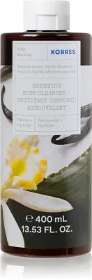 Korres Mediterranean Vanilla Blossom - Энергетический гель для душа, 400 мл
