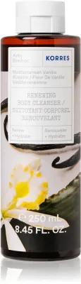 Korres Mediterranean Vanilla Blossom - Энергетический гель для душа, 250 мл