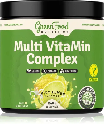 Комплекс витаминов и минералов GreenFood Nutrition Multi VitaMin Complex для спортсменов, 240 г