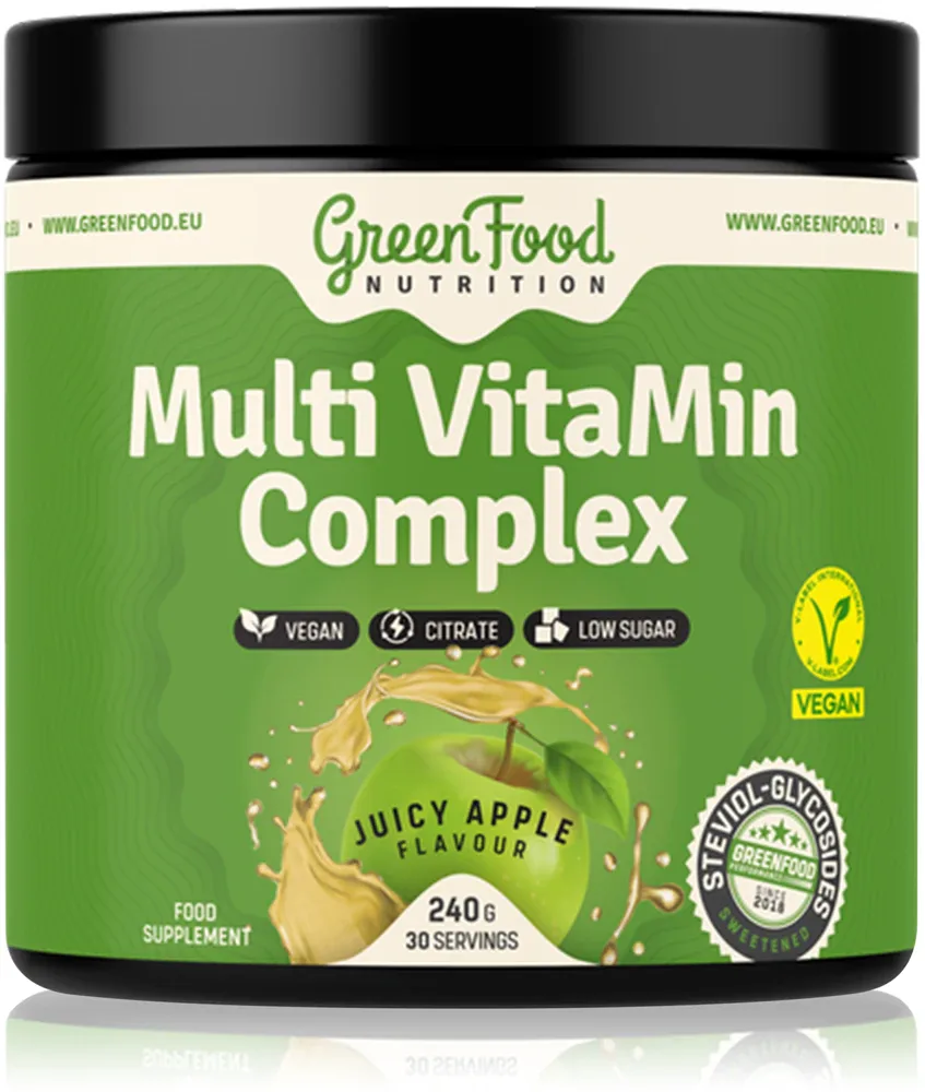 Комплекс витаминов и минералов GreenFood Nutrition Multi VitaMin Complex для спортсменов, 240 г