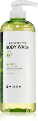 Mizon My Relaxing Time Tea Tree - Освежающий гель для душа для проблемной и жирной кожи, 800 мл