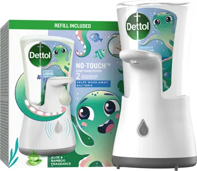 Dettol Kids No-Touch - Бесконтактный дозатор мыла, 250 мл