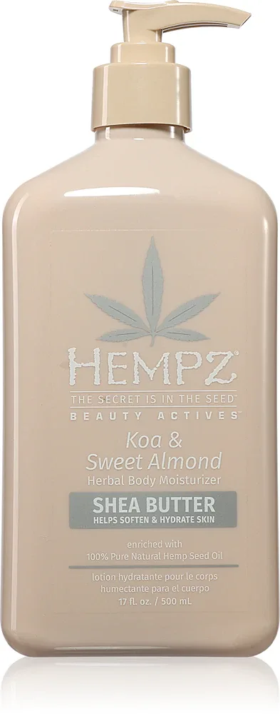 HEMPZ Koa & Sweet Almond - Увлажняющее молочко для тела, 500 мл
