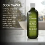 Baylis & Harding Goodness Awaken Senses - Освежающий гель для душа аромат Lime, Mint & Eucalyptus, 500 мл — фото 2