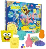 Набор для купания детский Craze SpongeBob Gift Box подарочный, с шипучими шарами для ванны, 254 г — фото 1