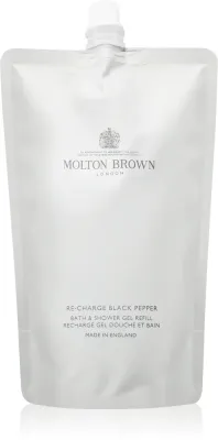 Molton Brown Re-charge Black Pepper Shower Gel - Освежающий гель для душа, 400 мл (MOB03598)