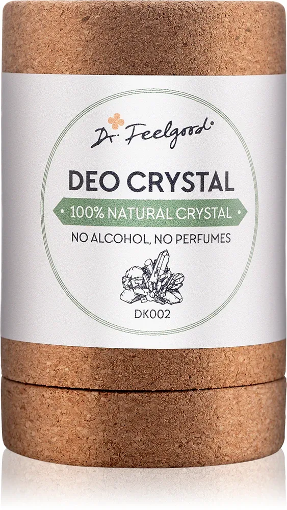 Dr. Feelgood Deo Crystal - Дезодорант минеральный, 115 г
