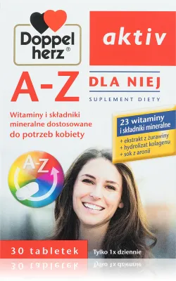 Doppelherz active A-Z Dla Niej - Таблетки с мультивитаминным комплексом
