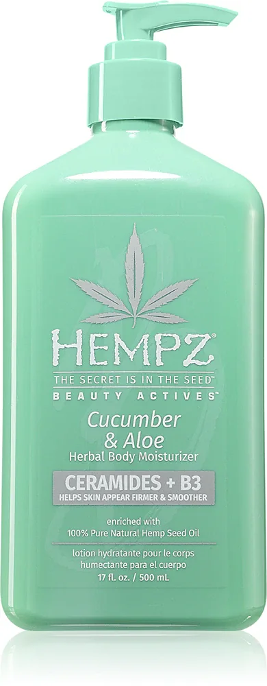 HEMPZ Cucumber & Aloe - Крем для тела, 500 мл
