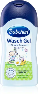 Bübchen Wash - Гель для детского ухода с ромашкой и экстрактом овса, 50 мл