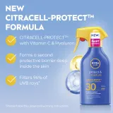 Молочко NIVEA SUN Protect Moisture солнцезащитное, SPF 30, водостойкое, 270 мл — фото 3