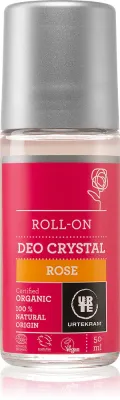 Urtekram Rose - Дезодорант ролл-он с экстрактом дикой розы, 50 мл