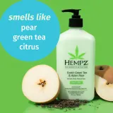 HEMPZ Exotic Green Tea & Asian Pear - Увлажняющее молочко для тела, 500 мл — фото 3