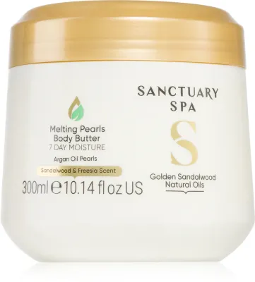 Sanctuary Spa Golden Sandalwood - Интенсивное увлажняющее масло для тела, 300 мл