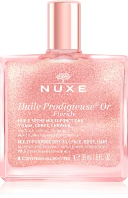 Nuxe Huile Prodigieuse Or Florale - Многофункциональное сухое масло с брокколи для лица, тела и волос, 50 мл