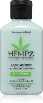 HEMPZ Triple Moisture - Увлажняющее молочко для тела, 66 мл