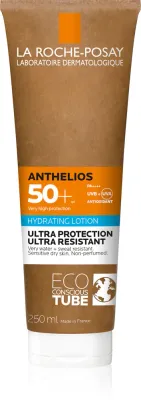 La Roche-Posay Anthelios Eco Tube - Увлажняющее молочко для загара SPF 50+, 250 мл
