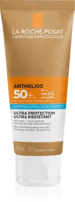La Roche-Posay Anthelios Eco Tube - Увлажняющее молочко для загара SPF 50+, 75 мл