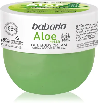 Babaria Aloe Vera - Увлажняющий гель для тела для всех типов кожи, 400 мл